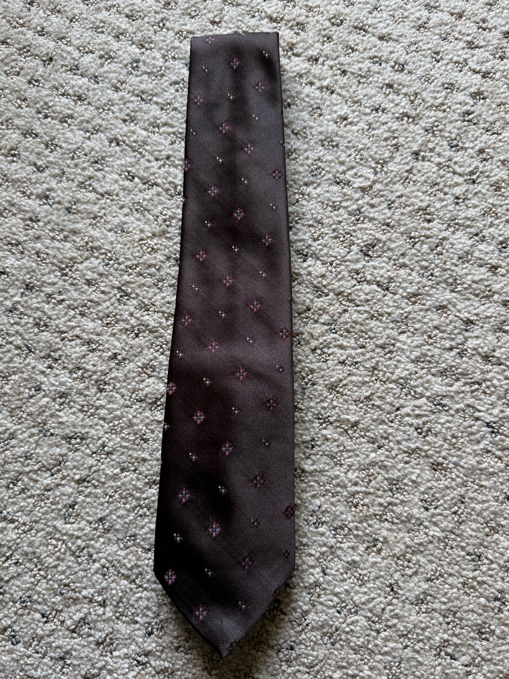 Vintage American Tradition Made in the USA Necktie Polyester/Silk